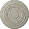 Ekena Millwork Oldham Ceiling Medallion (Fits Canopies up to 8 5/8"), 18"OD x 1 1/4"P, Pot of Cream Crackle CM18OLPCC - alternate 1